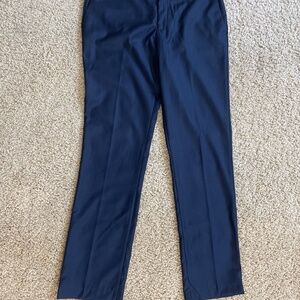 NWOT ALBERTO CARDINALI 34 X 34 MEN’S TAILORED FIT WRINKLE RESISTANT MD BLUE PANT